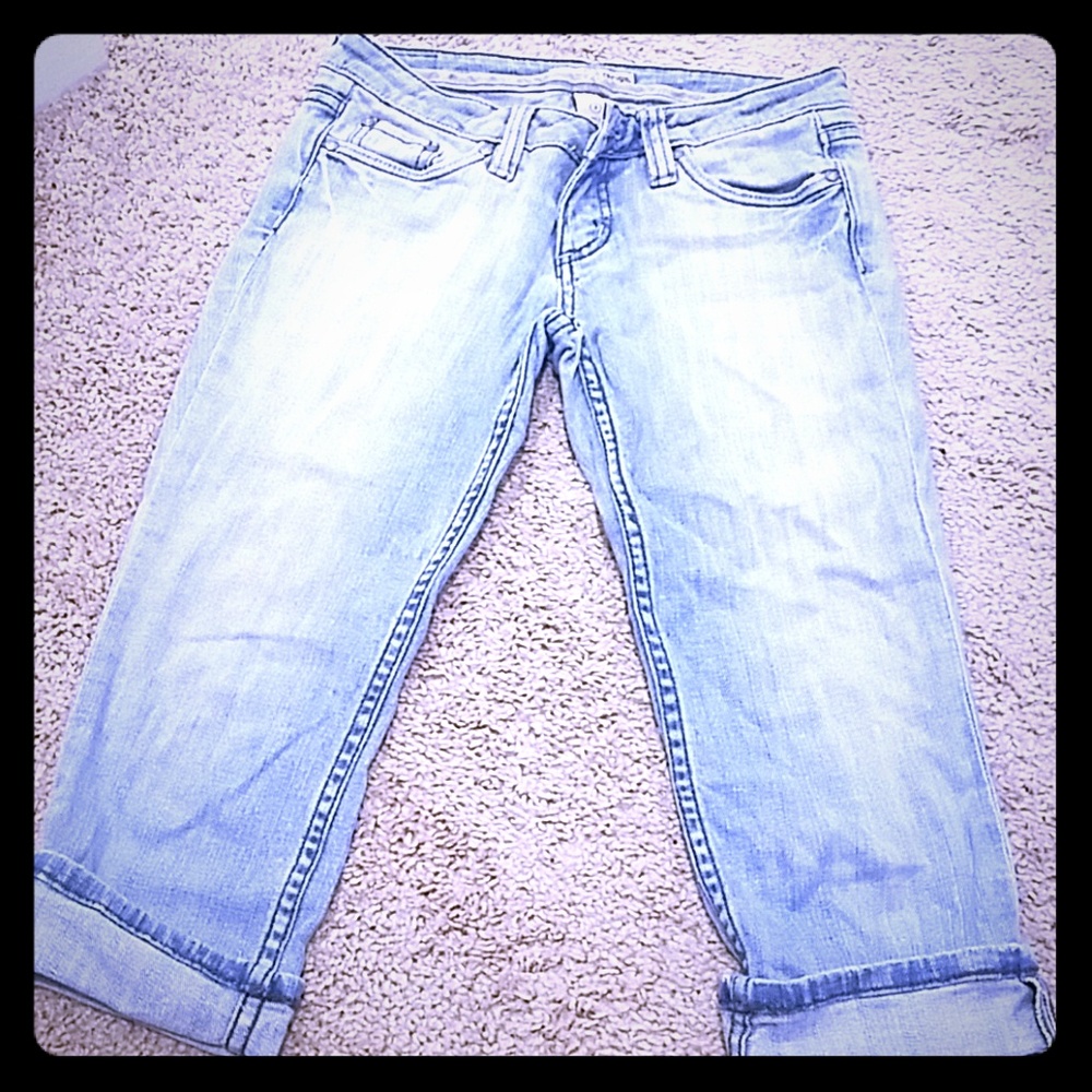 Refuge cuffed Jean capris